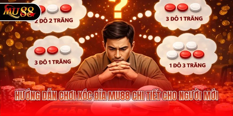Hướng dẫn chơi xóc đĩa MU88 chi tiết cho người mới